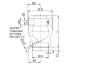 Rediff type AUG 10/N, flange connection 