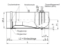 Volume flow controller standard, socket connection 